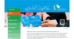 Desktop Screenshot of landfrauen-sh.de
