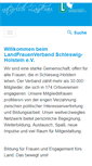 Mobile Screenshot of landfrauen-sh.de